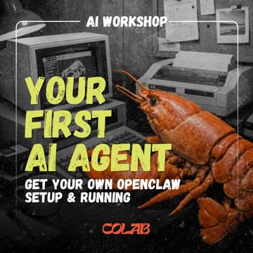 Cover Image for Your Own OpenClaw | Setup + Workshop | Your First AI Agent
