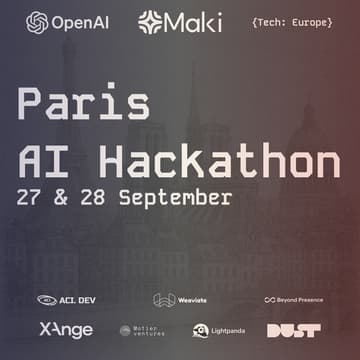 Cover Image for {Tech: Europe} Paris AI Hackathon