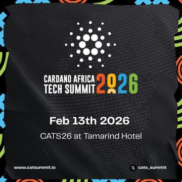 Cover Image for Cardano Africa Tech Summit 2026