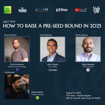Cover Image for How to Raise a Pre-Seed Round in 2025