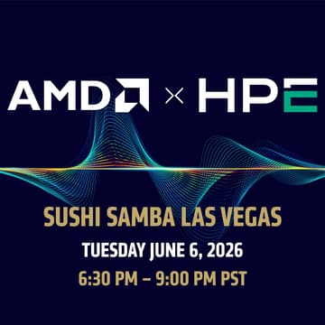 Cover Image for SushiSamba Mixer - hosted by AMD & HPE at DISCOVER Las Vegas