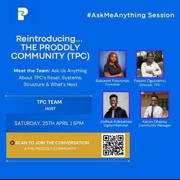 Cover Image for APRIL EDITION: AMA Session with TPC Team