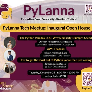 Cover Image for PyLanna Tech Meetup: Inaugural Open House
