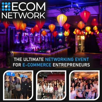 Cover Image for Toronto’s Largest Ecommerce Social – Founders, Entrepreneurs & Builders Night 🍸🚀
