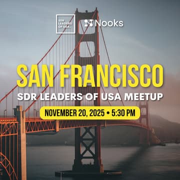 Cover Image for San Francisco: SDR Leaders of USA Meet up
