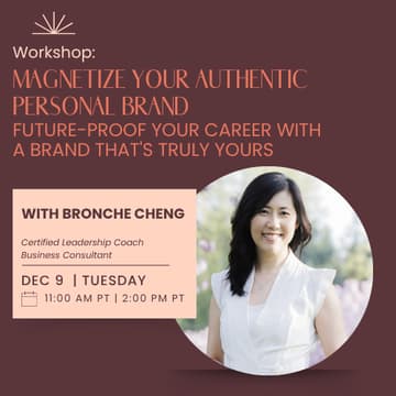 Cover Image for Magnetize Your Authentic Personal Brand: Future-Proof Your Career with a Brand that's Truly Yours