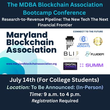 Cover Image for Blockchain Bootcamp Conference & Exhibits: College Day