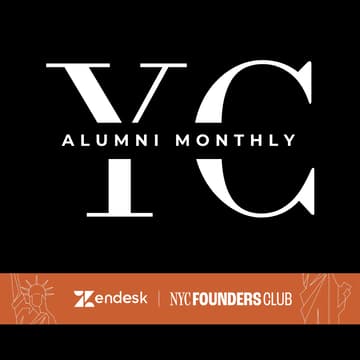 Cover Image for [NY] YC Alumni Monthly #8 by NYC Founders Club & Zendesk