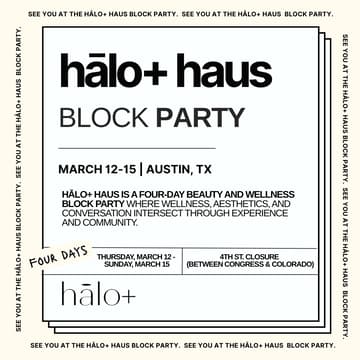 Cover Image for HALO+ HAUS BLOCK PARTY