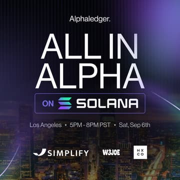 Cover Image for All in Alpha on Solana w/ Alphaledger