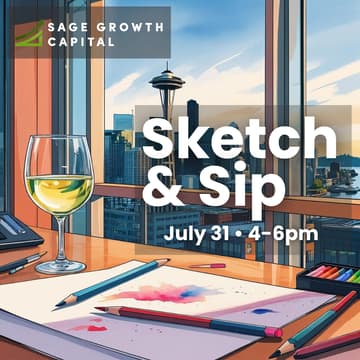 Cover Image for Sketch & Sip with Sage Growth Capital