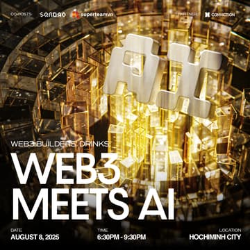 Cover Image for Web3 Builders' Drinks: Web3 Meets AI