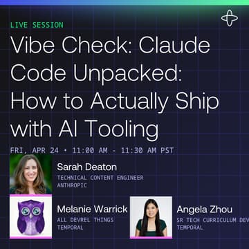 Cover Image for Vibe Check: Claude Code Unpacked: How to Actually Ship with AI Tooling