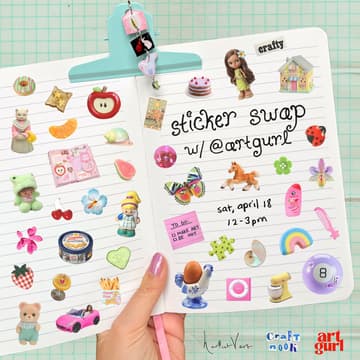 Cover Image for sticker swap w/ @artgurl__