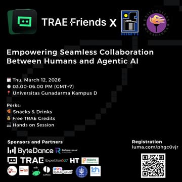 Cover Image for TRAE Friends@Gunadarma University