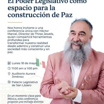 Cover Image for Conferencia Magistral: El Poder Legislativo como espacio para la construccion de Paz