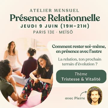 Cover Image for Présence Relationnelle · Tristesse et Vitalité