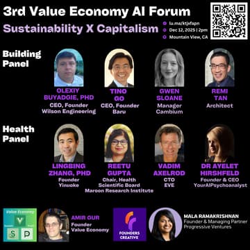 Cover Image for 3rd Value Economy AI Forum | Balance Sustainability X Capitalism