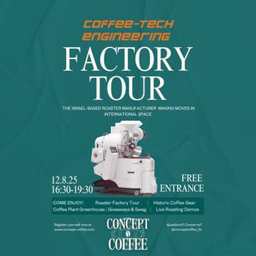 Cover Image for Coffee-Tech Engineering Factory Tour