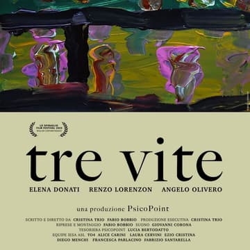 Cover Image for Docudì 2026 - Proiezione documentario TRE VITE di Cristina Trio e Fabio Bobbio