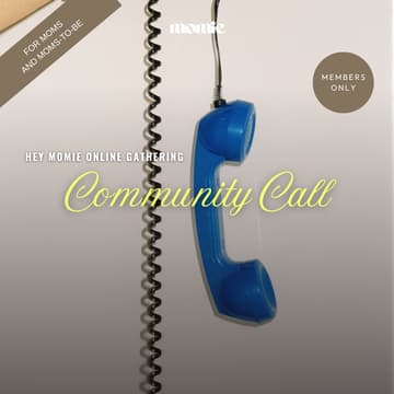 Cover Image for HEY MOMIE Community Call April 2026 (Members-Only)