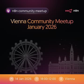 Cover Image for n8n Vienna Community Meetup