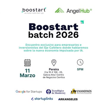 Cover Image for Boostart: Investor MeetUp - Pereira