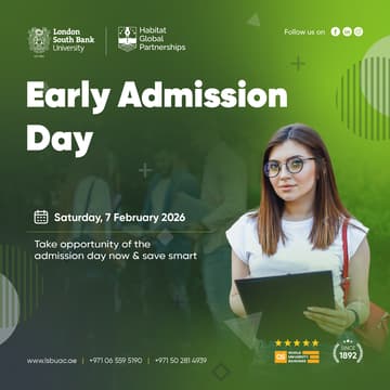 Cover Image for Early Admission Day