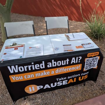 Cover Image for Tabling to Fight AI Risk (ASU Tempe Campus)