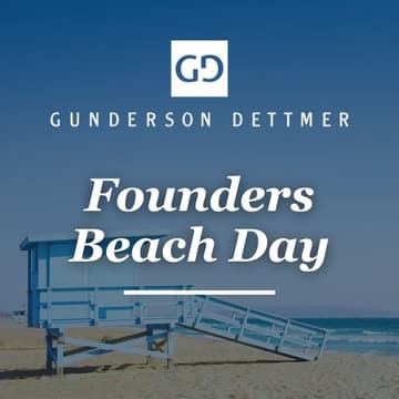 Cover Image for Gunderson Dettmer Presents: Founders Beach Day