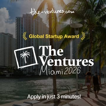 Cover Image for The Ventures Startup Award Miami 2026