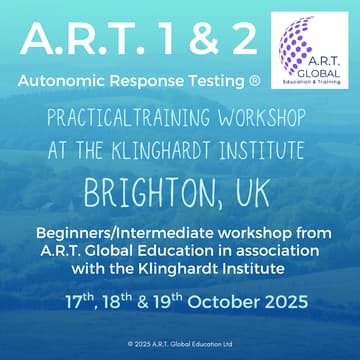 Cover Image for Autonomic Response Testing A.R.T.® 1 & 2 Practical Training Workshop