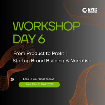 Cover Image for GTC 2026 | Workshop 06：Startup Brand Narrative & Messaging