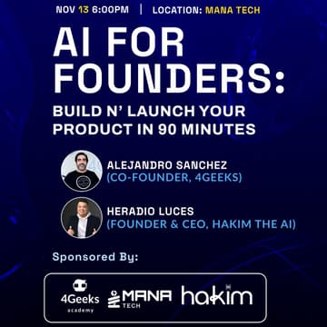 Cover Image for AI for Founders: Build n’ Launch Your Product in 90 Minutes