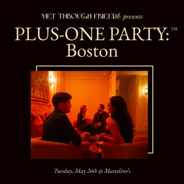 Cover Image for Plus-One Party™: Boston [admits 2]