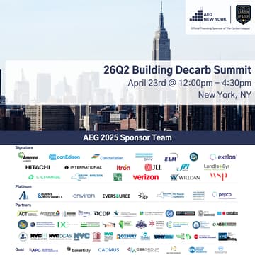 Cover Image for AEG New York 26Q2 Building Decarb Summit
