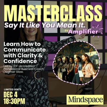 Cover Image for Masterclass: Say It Like You Mean It - Communicate with Clarity & Confidence
