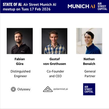 Cover Image for Air Street Munich AI meetup