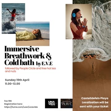 Cover Image for Bilingual ESP/ENG Immersive Breathwork & Cold bath by E.V.E