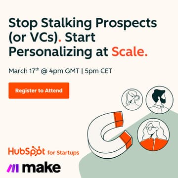Cover Image for Stop Stalking Prospects (or VCs). Start Personalizing at Scale.