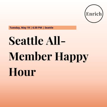 Cover Image for Seattle All Member Happy Hour