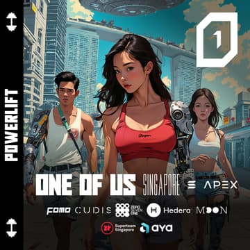 Cover Image for ONE OF US Lift & Coffee // Aya, Cudis, 071Labs, Hedera, Moonring, Superteam Singapore, FOMO Magazine