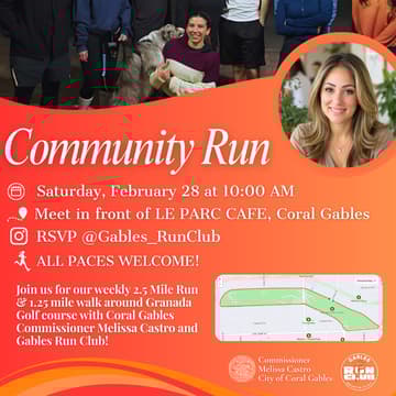 Cover Image for Community Run with Commissioner Melissa Castro