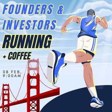 Cover Image for Running + Coffee for founders & investors