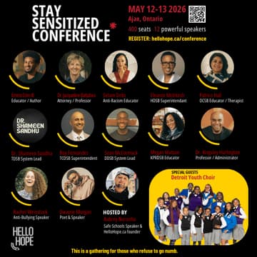 Cover Image for Hello Hope Canada's Stay Sensitized Conference 2026