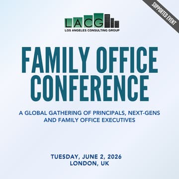 Cover Image for June 2: Family Office Conference - UK