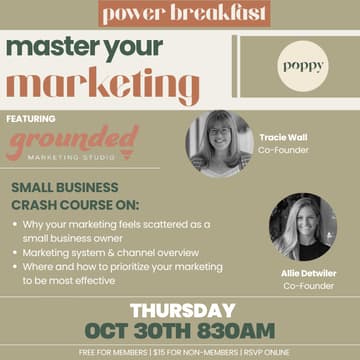 Cover Image for Power Breakfast: Master Your Marketing with Grounded Marketing Studio