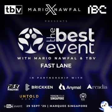 Cover Image for The Best Event with Mario Nawfal & TBV - Fast Lane