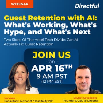 Cover Image for Guest Retention with AI: What's Working, What's Hype, and What's Next
