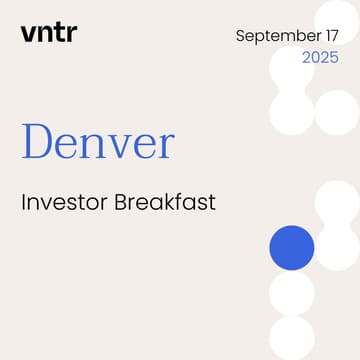 Cover Image for VNTR Investor Breakfast Denver